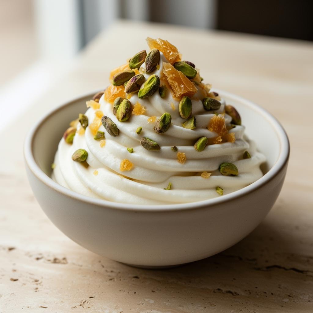 GREEKOS - frozen yogurt griego con pistache iraní y baklava